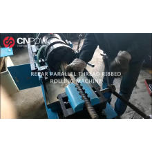 Mechanical Rod Rebar Rib Stripped Parallel Thread Rolling Machine